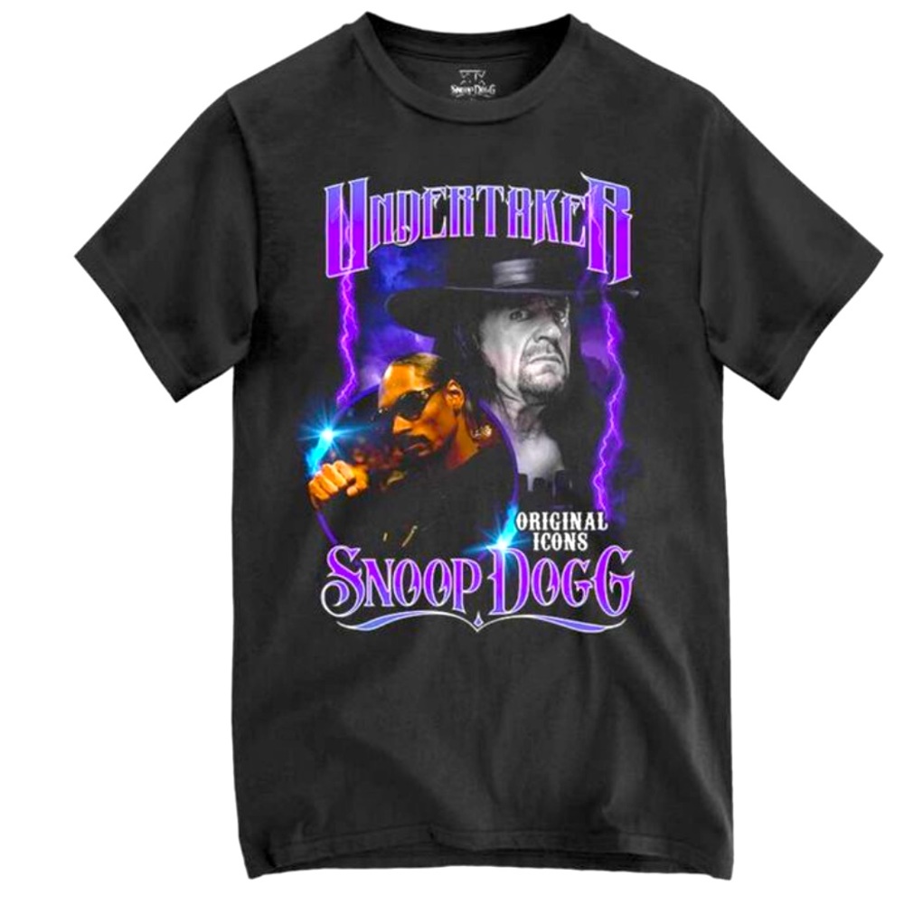 Limited Edition Undertaker x Snoop Dogg WWE Tshirt- size XL